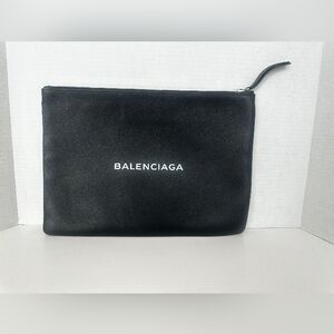 BALENCIAGA Everyday leather clutch bag